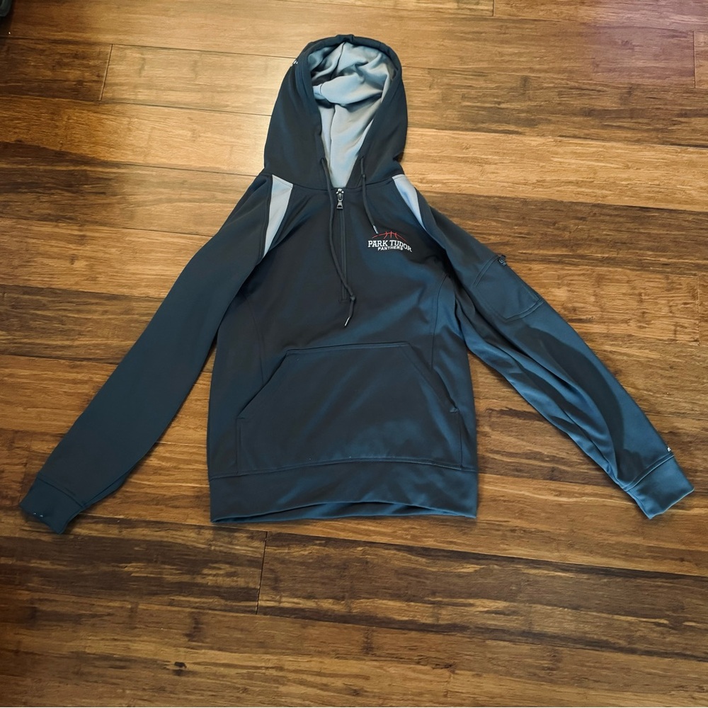 🌟FREE🌟 Russell Athletic Men’s Dri-Fit Basketball Hoodie Grey Size Small